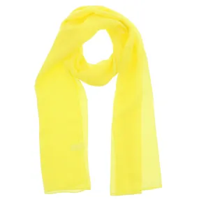 150 x 45cm Yellow Chiffon Scarf