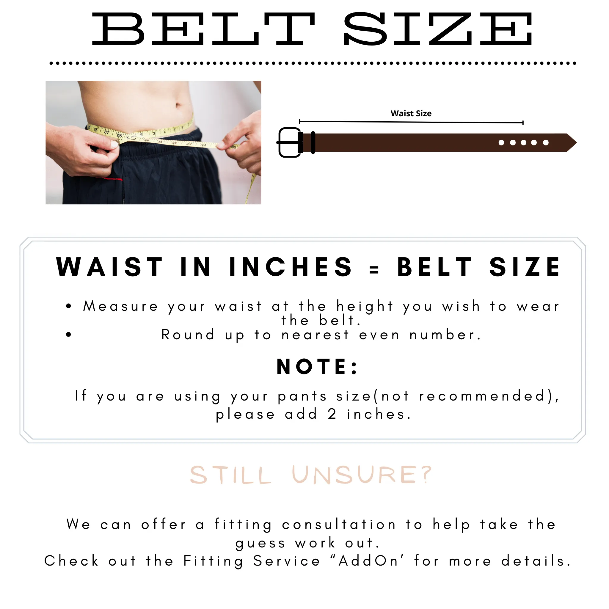 60mm | Black Woven Leather Belt | Wide