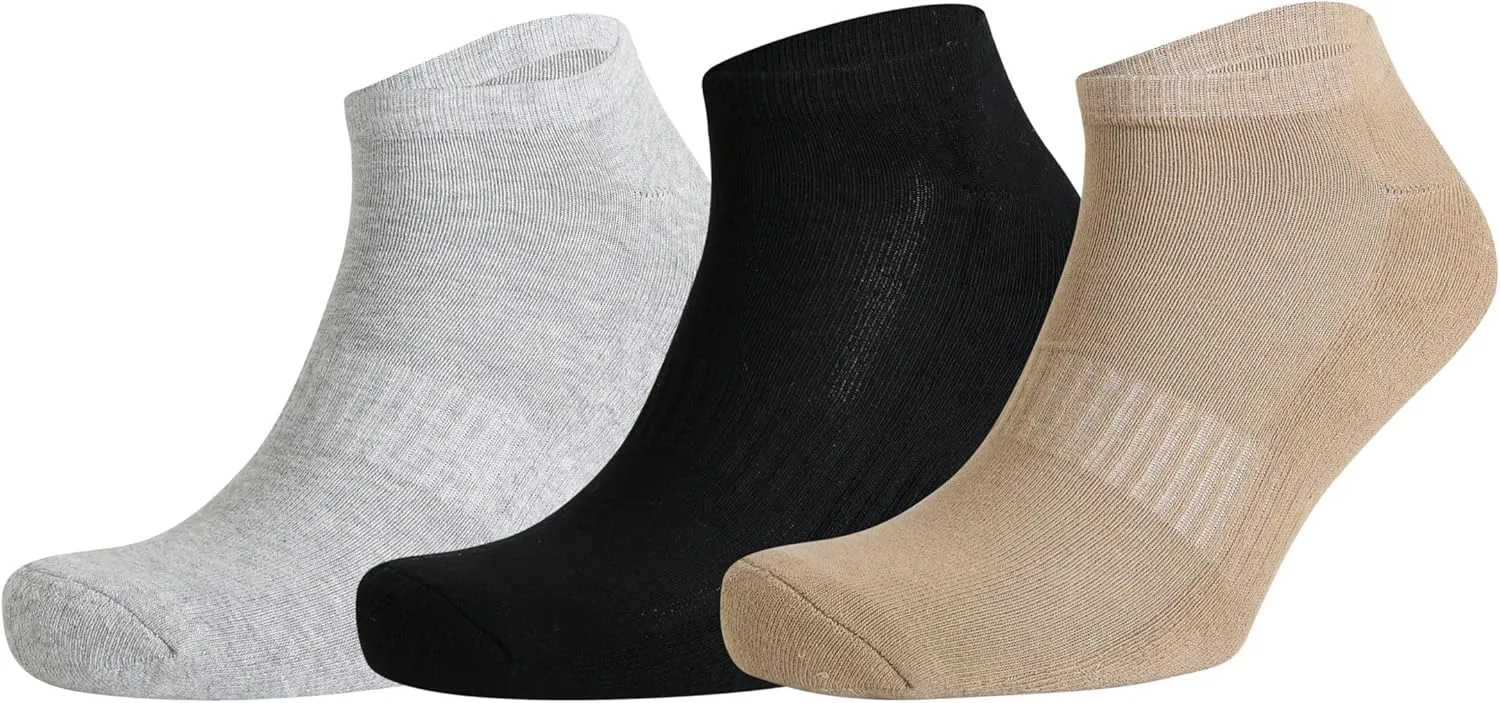 Akiko Women's Half Terry, Trainers with Arch-Support Socks for Summer