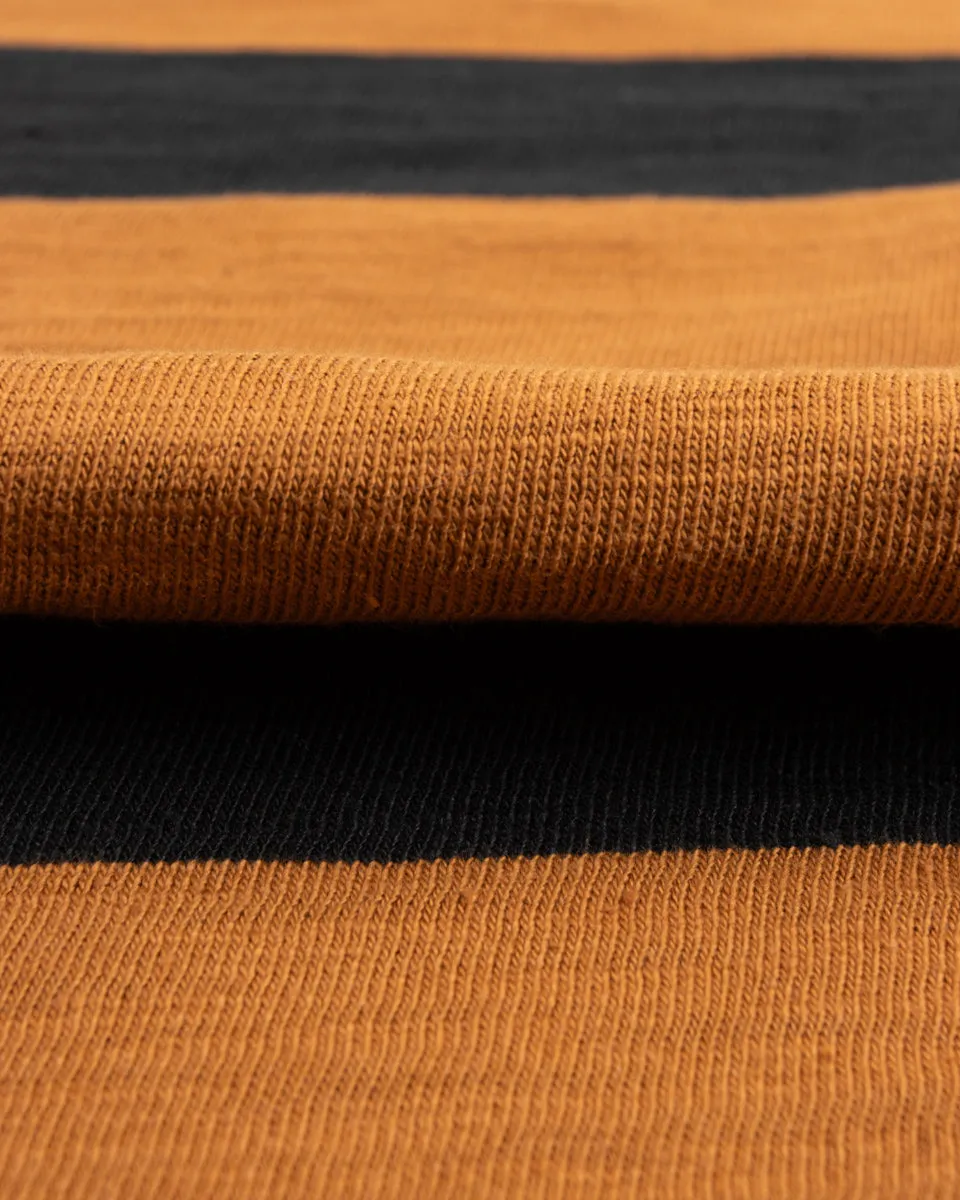 Buco Stripe L/S Tee - Mustard/Black