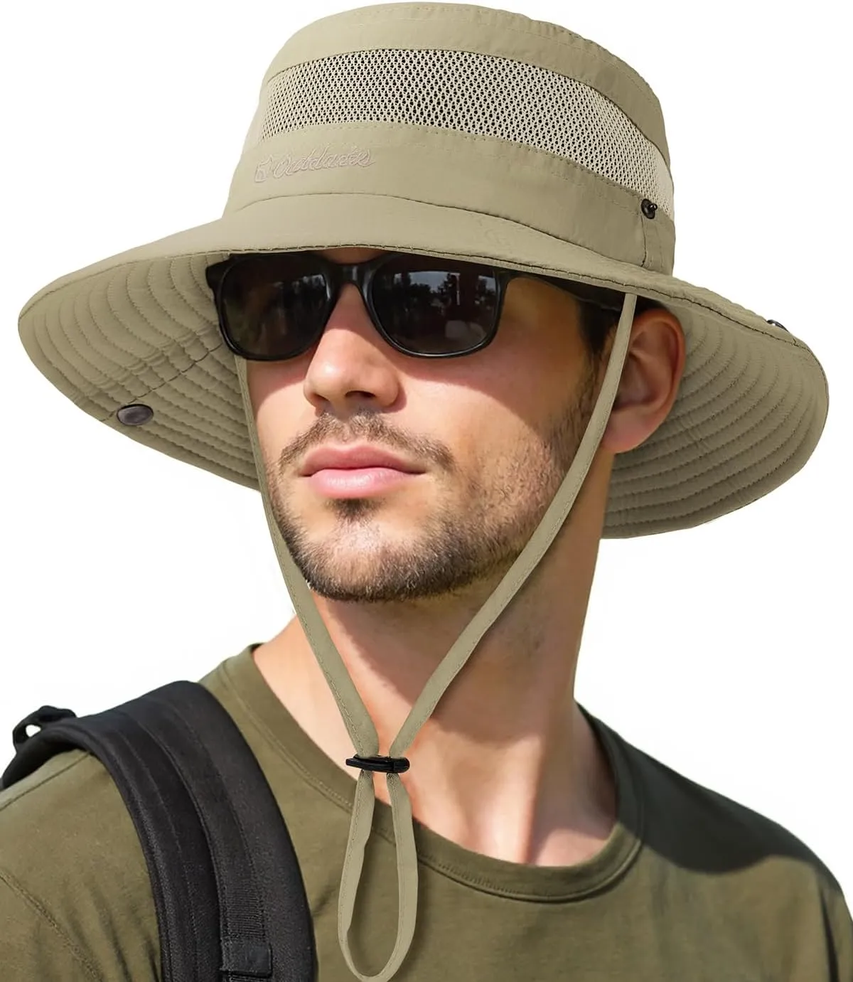 Century Star Sun Hats for Men Wide Brim UPF 50  UV Protection Fishing Safari Beach Hiking Bucket Garden Outdoor Boonie Hat