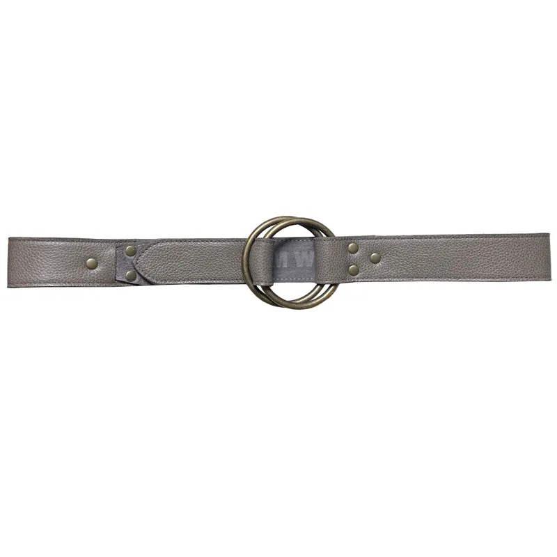 Double-Ring Belt - Grey