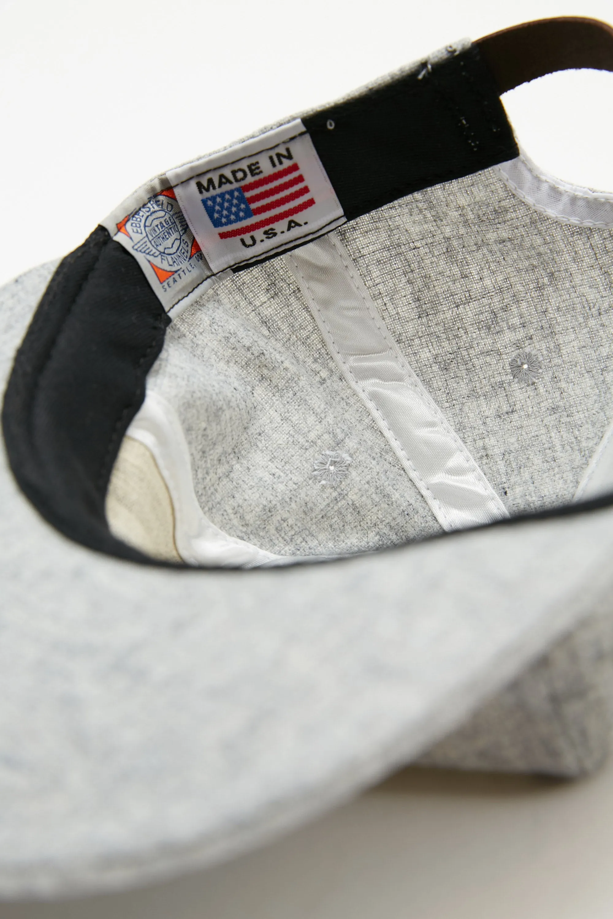 Ebbets x Totem Brand Co. Cap - Grey Heather Wool - EXCLUSIVE
