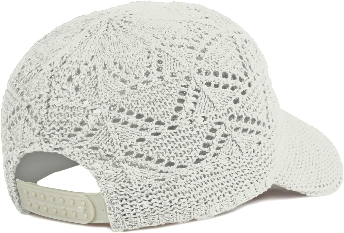 FASHIXD Knit Mesh Baseball Cap for Women Summer Yarn Trucker Hats Breathable Outdoor Hat