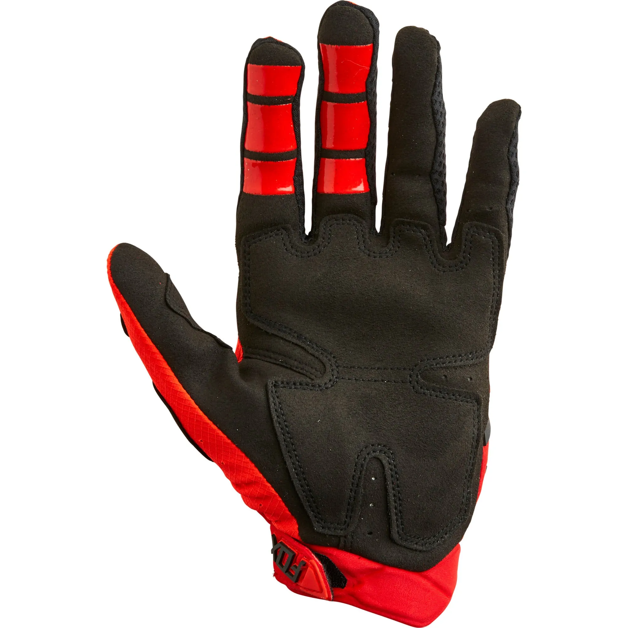 Fox Racing Pawtector Standard Offroad Gloves Flo Red