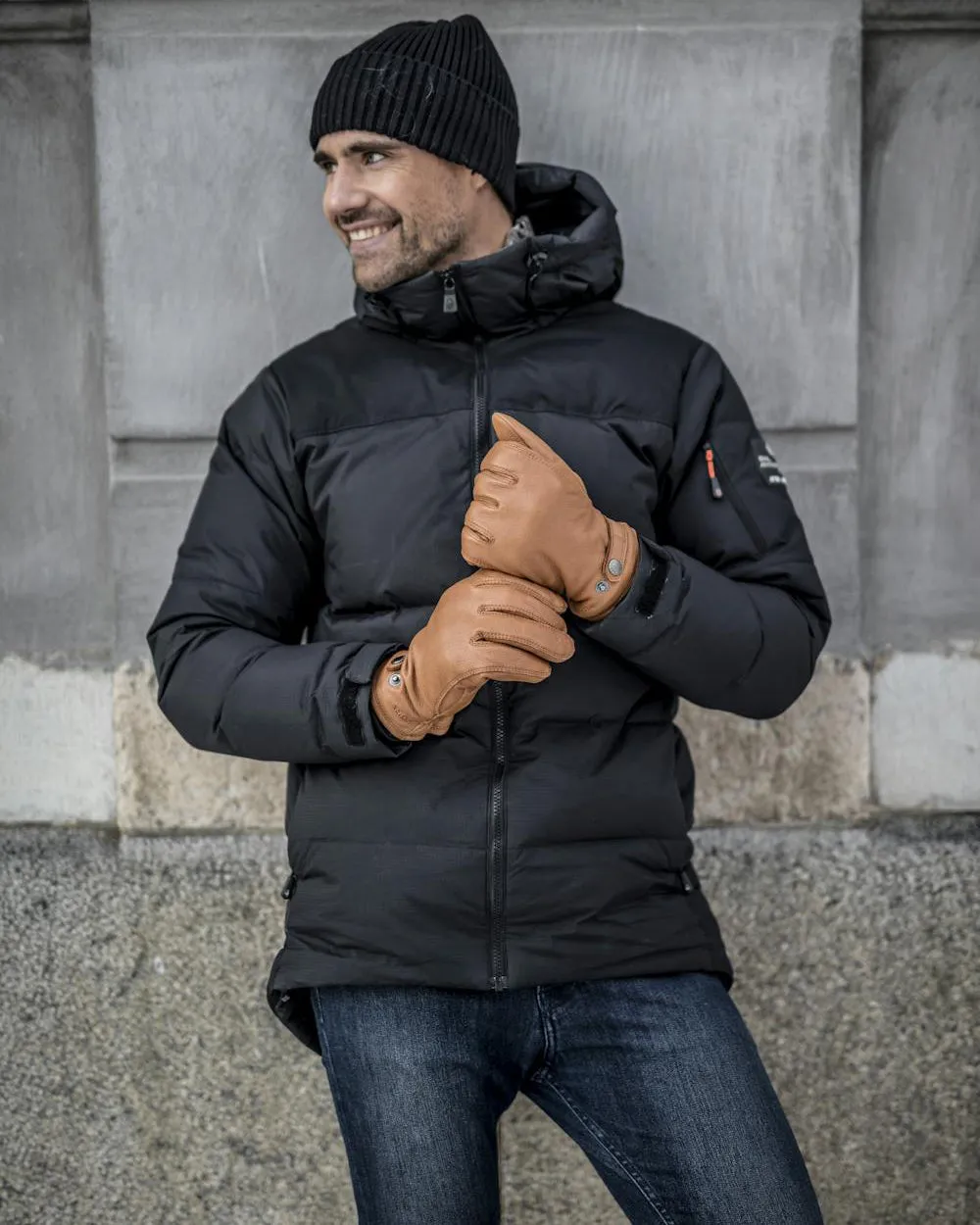 Hestra Utsjö Elk Leather Gloves - Cork