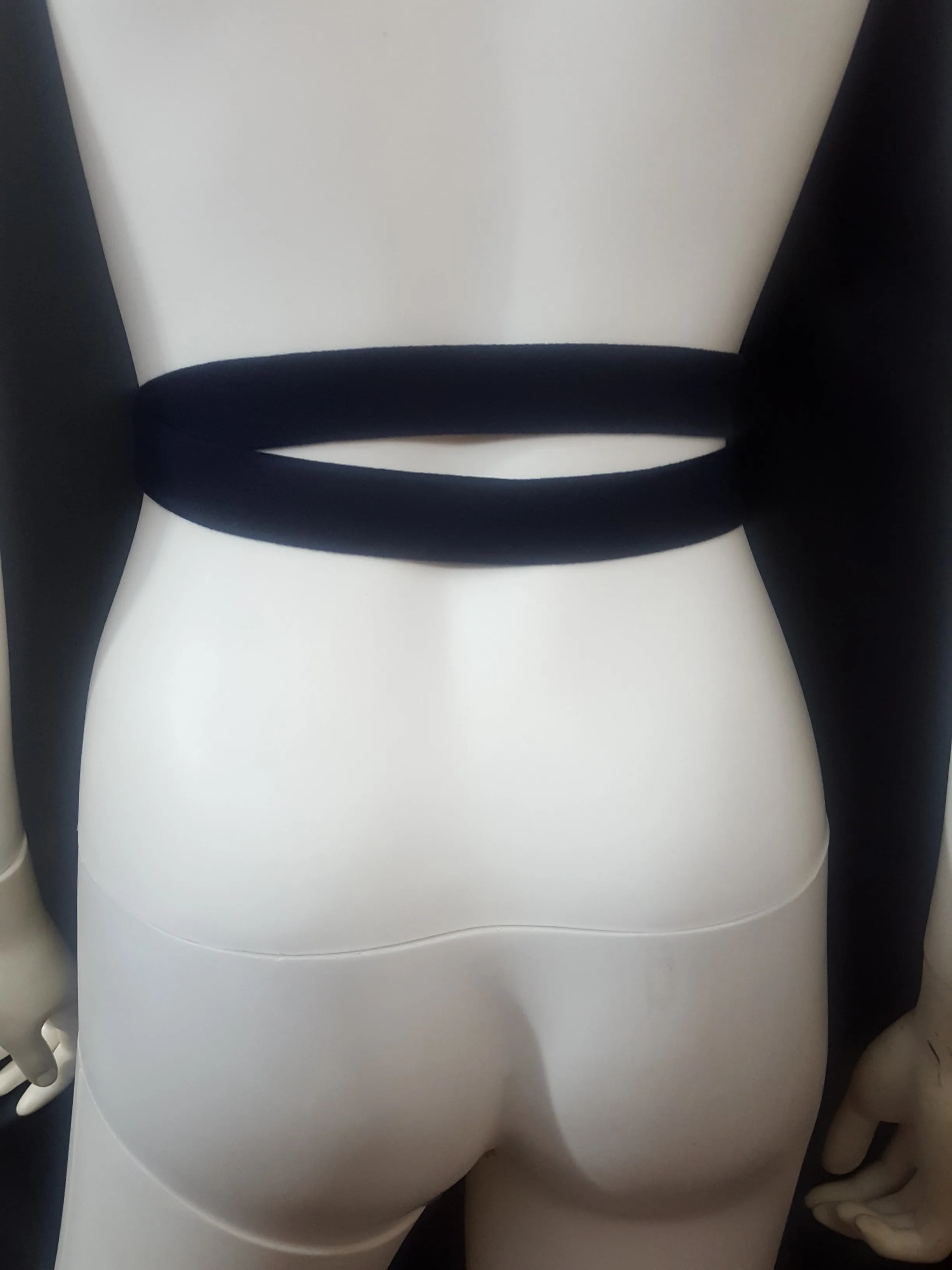 Leather and Woven Belt Size XL