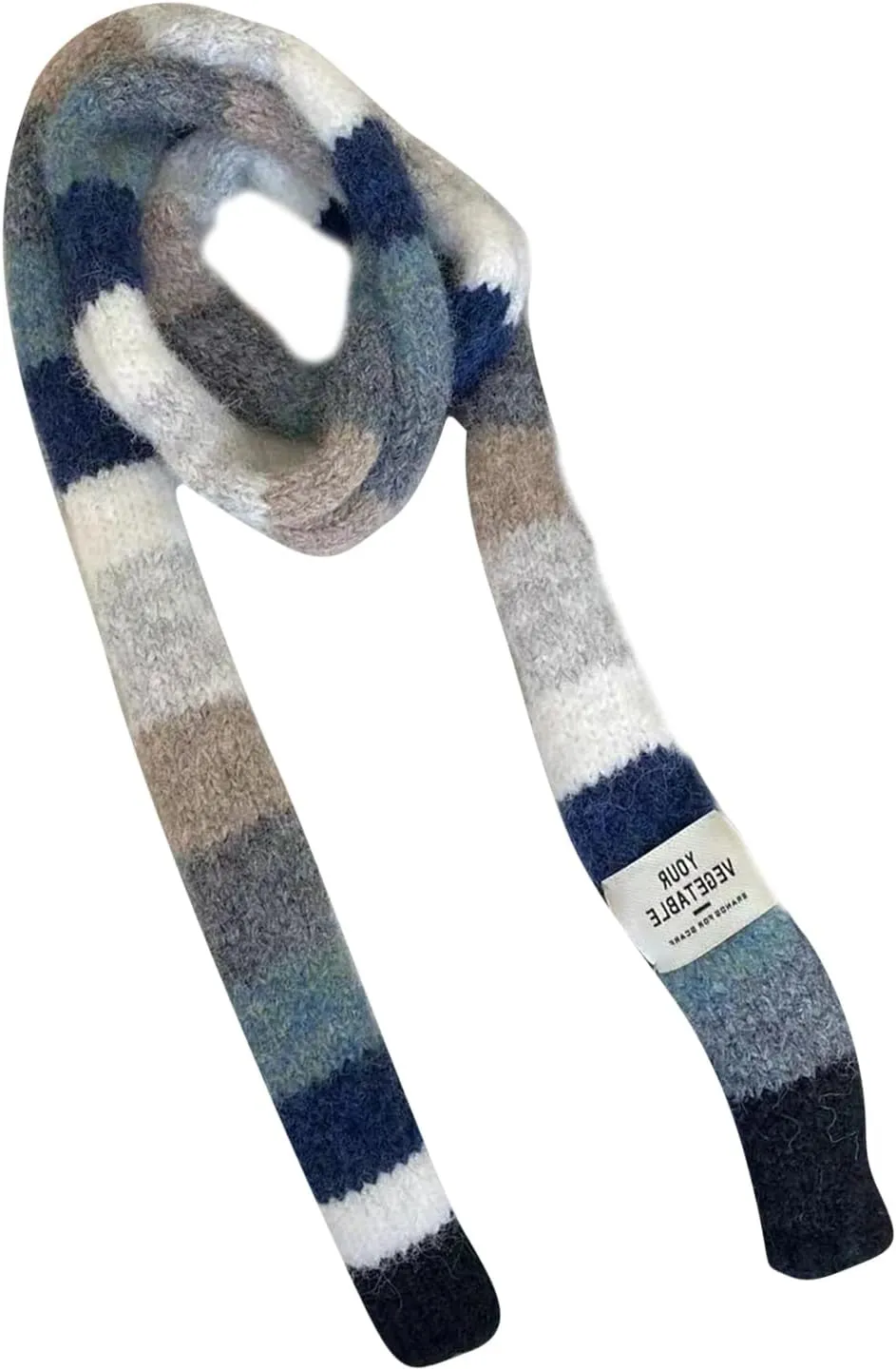 Personality Charm Neckerchief Mixed Color Scarves Contemporary Neckerchief For Stylish Men And Women