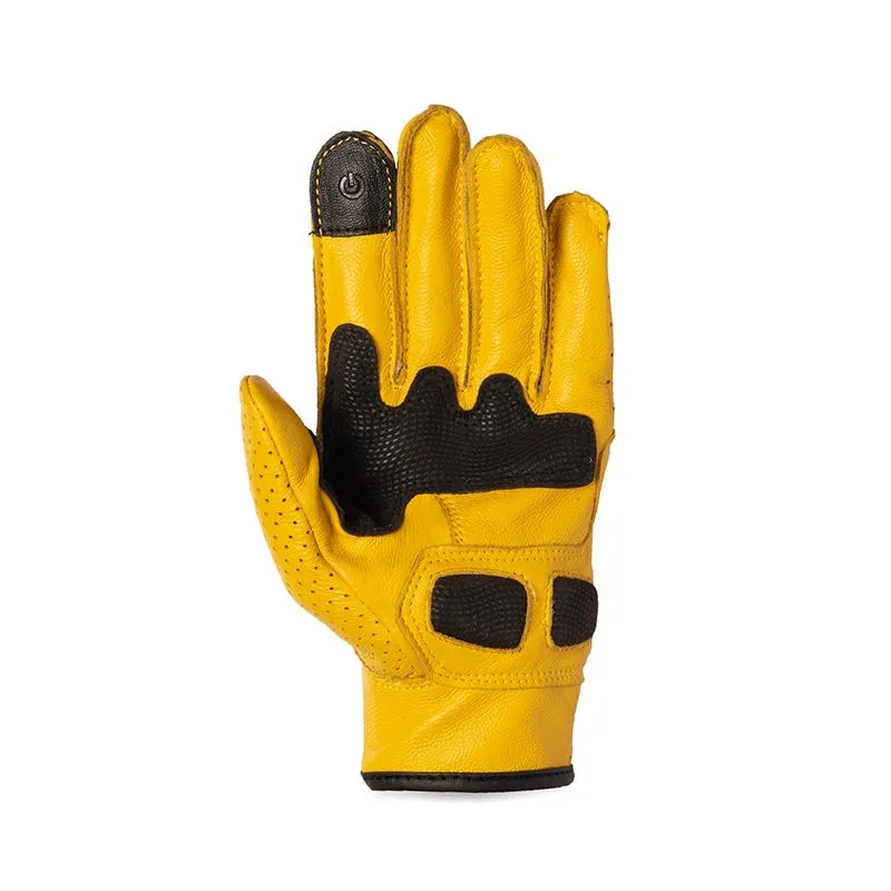 Royal Enfield Summer Riding Womens Gloves (Yellow)