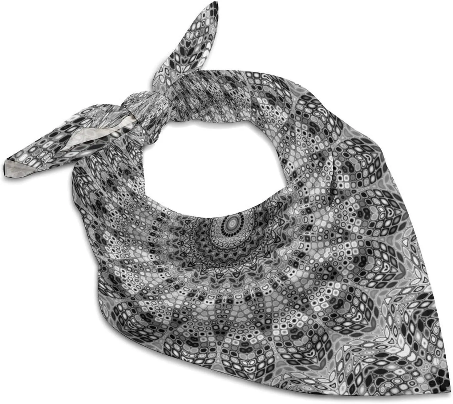 Square Women Silk Scarf Hair Wrap Shawl Chiffon Stole Scarves Headscarf