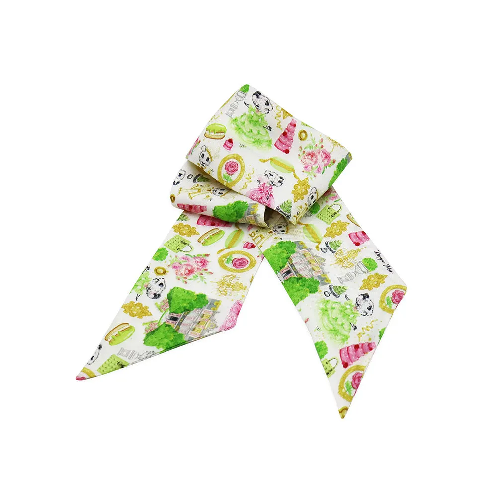 Thin Silk Scarf - Claris at Versailles