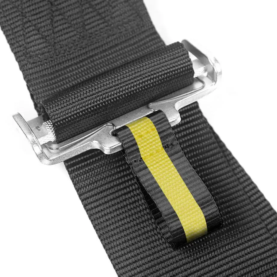 Universal 4-Point SFI Cerftified Racing Seat Harness (Black)