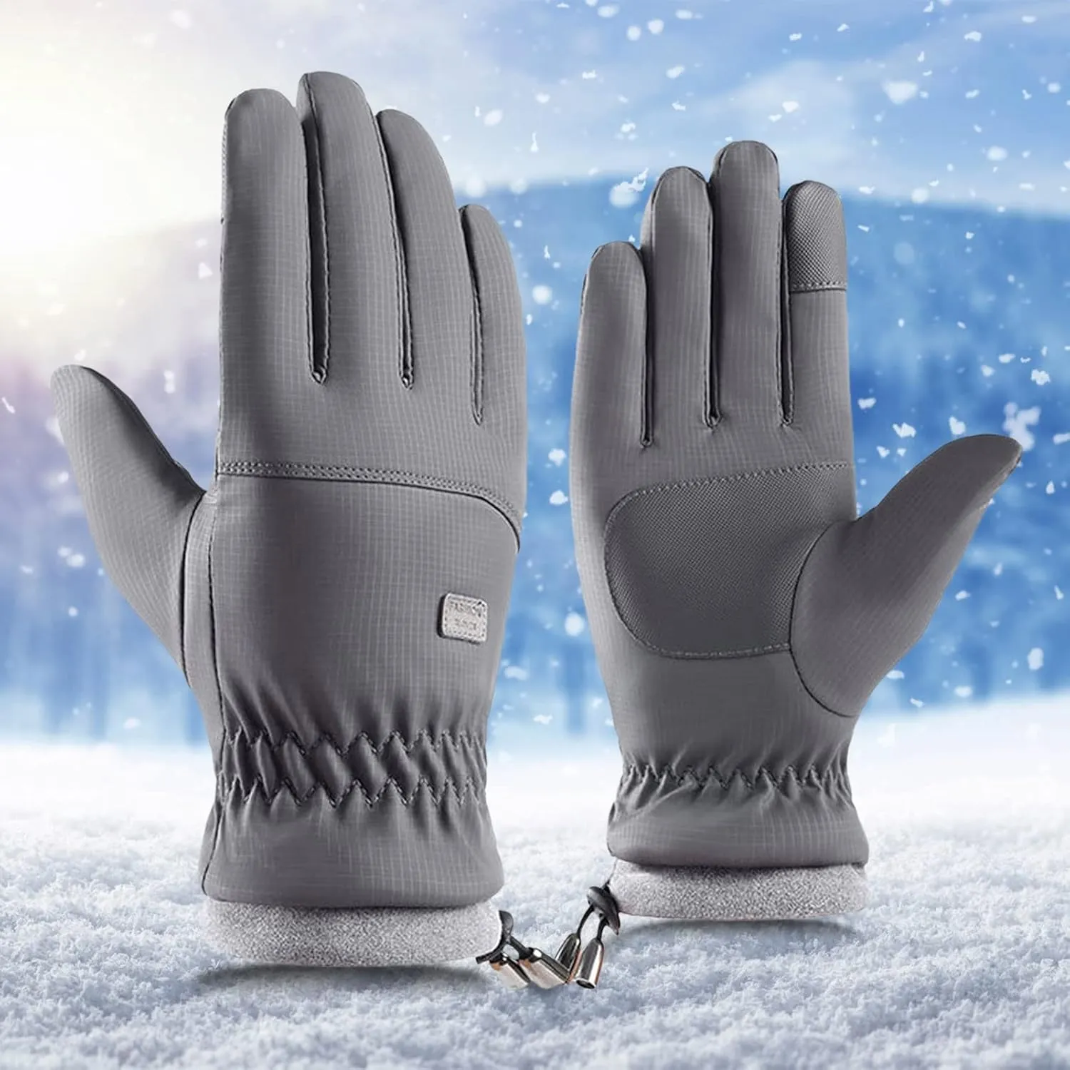 Winter Gloves for Men and Women Warm ouchscreen Gloves for Hiking Driving Running Cycling