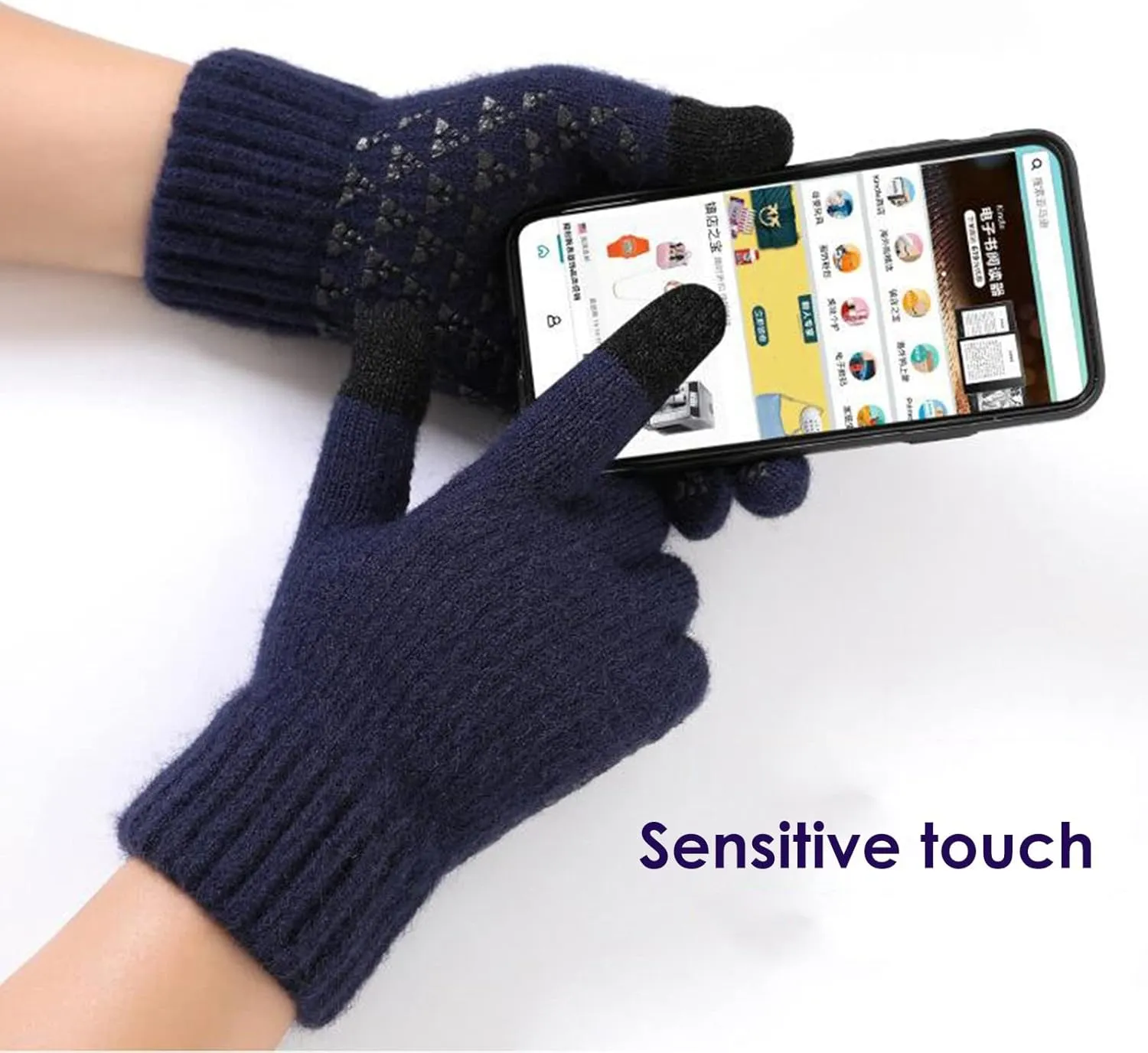 Winter Gloves Touchscreen Gloves Thermal Gloves Ski Gloves for Men Women Running Cycling Outdoor Activities