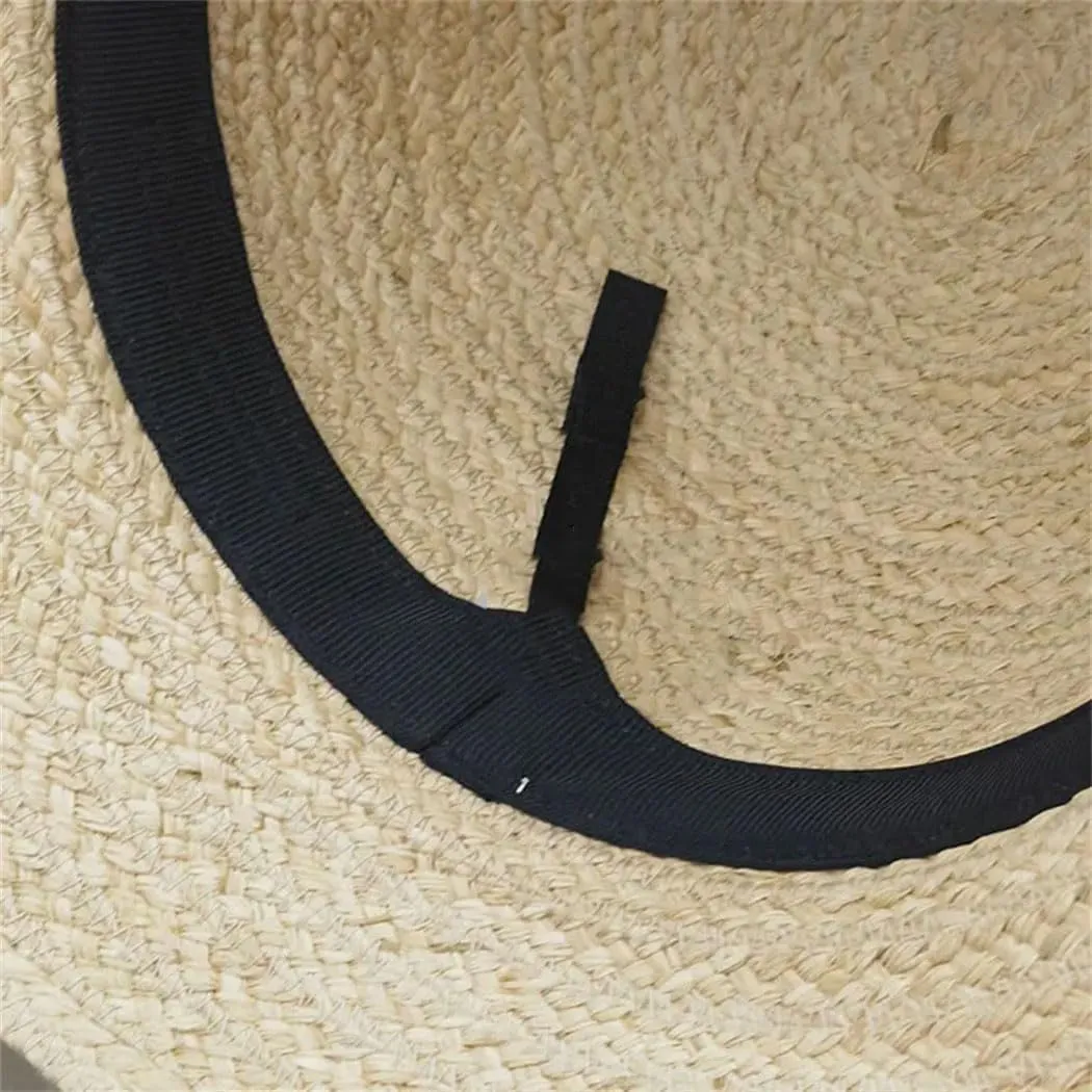 Women's Fisherman Bucket Hat, Wide Brim Straw Summer Hat - UPF 50  Breathable Foldables for Beach