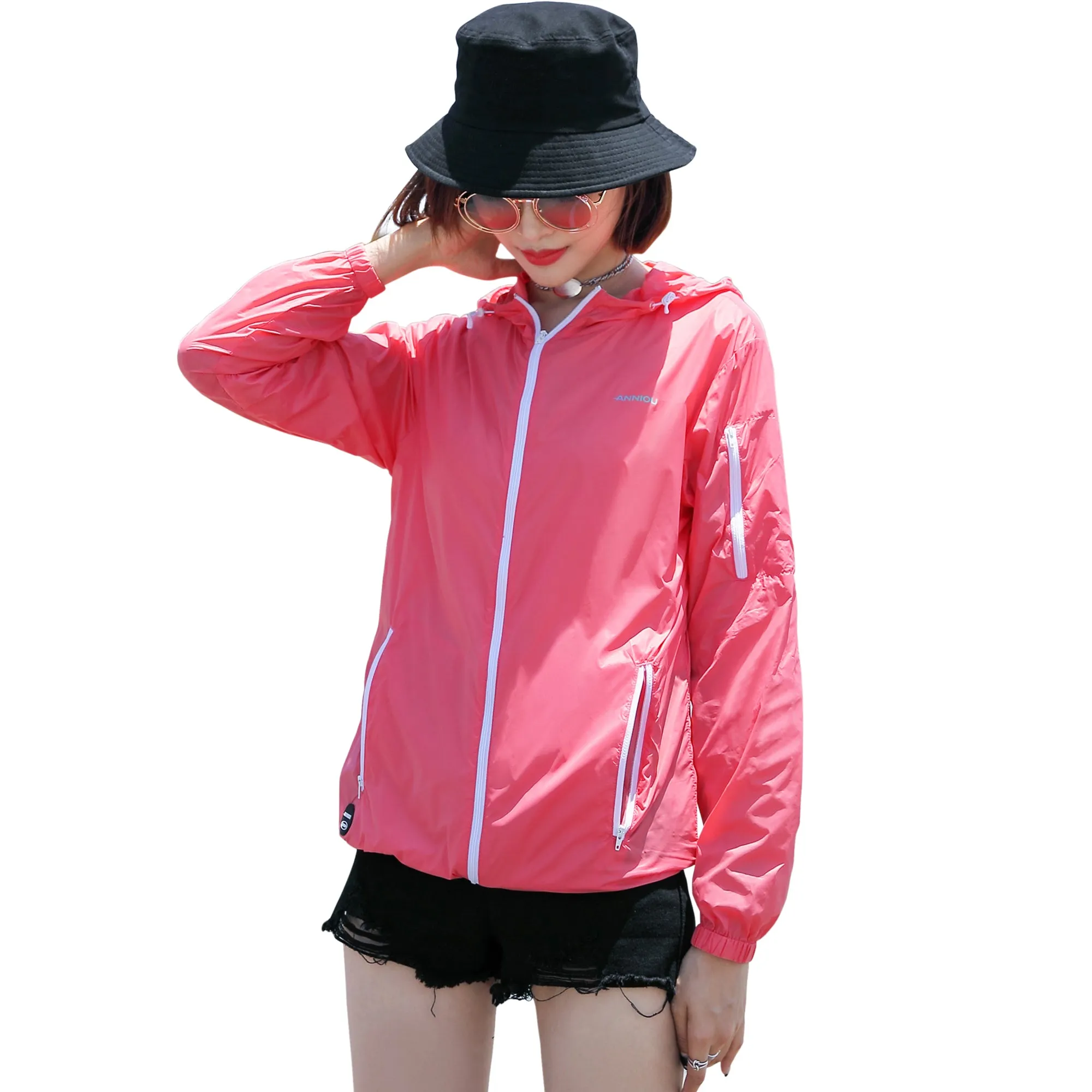 Women's UPF50  Adjustable Lightweight Sun Protection Jacket