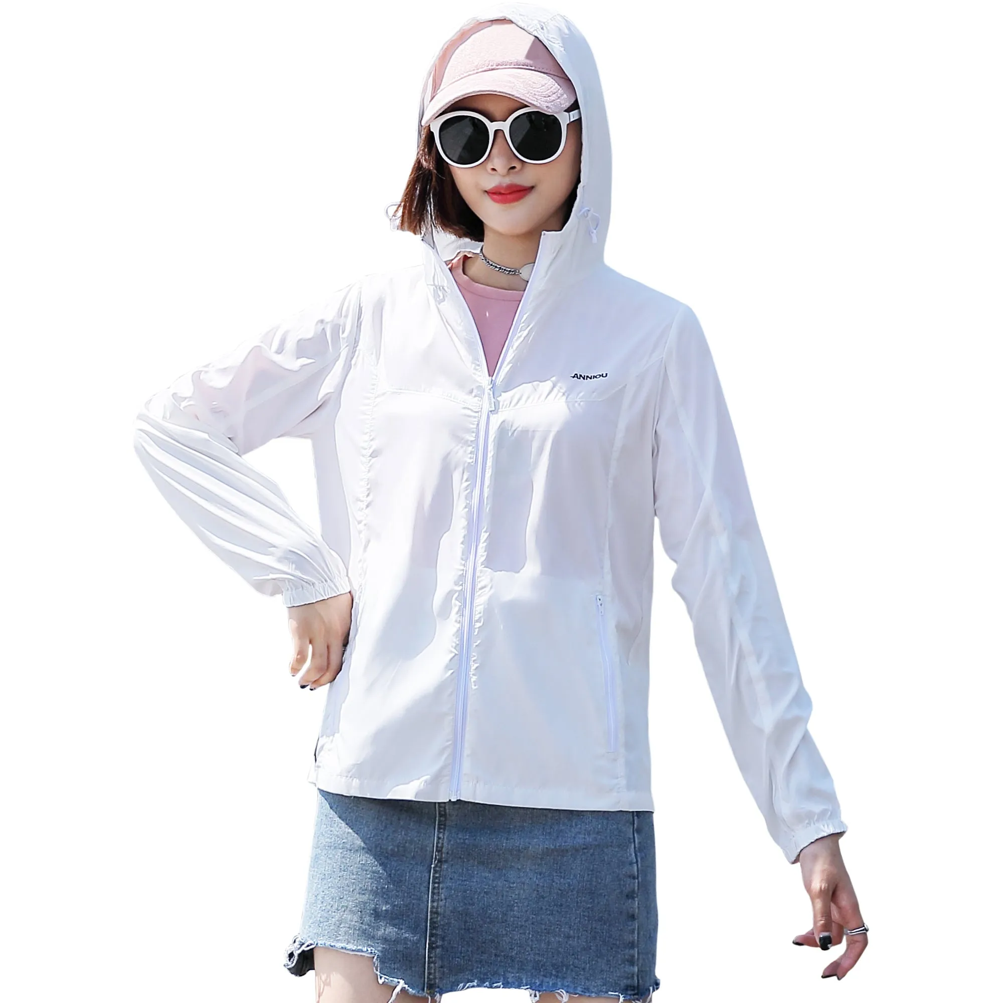 Women's UPF50  Adjustable Lightweight Sun Protection Jacket