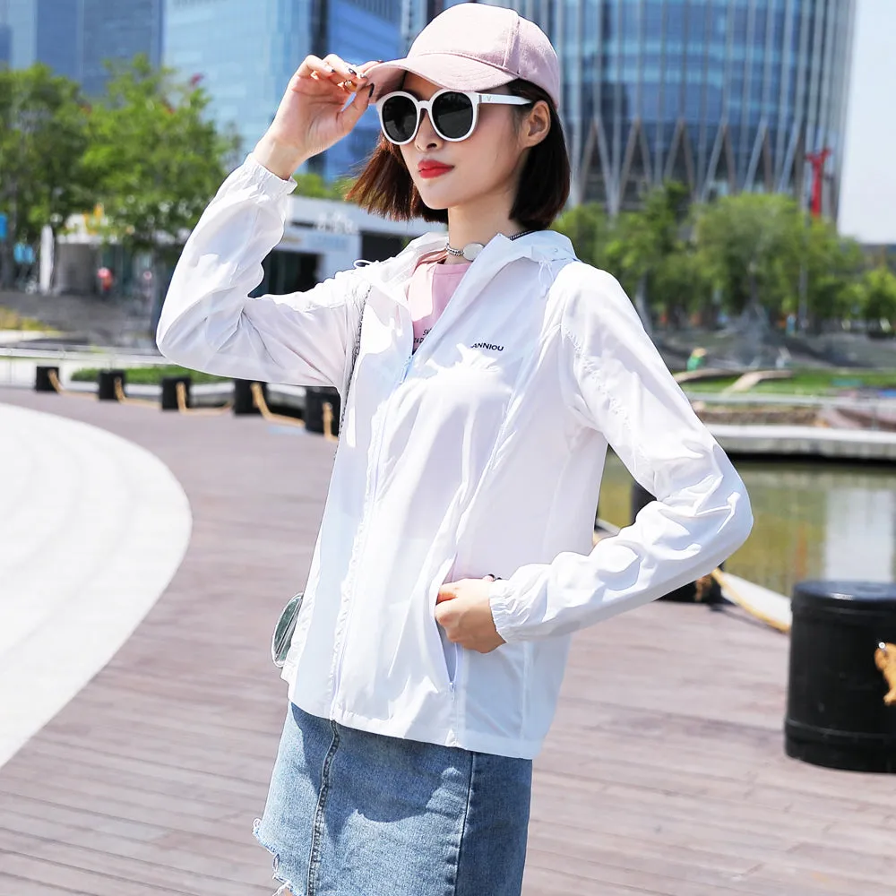 Women's UPF50  Adjustable Lightweight Sun Protection Jacket