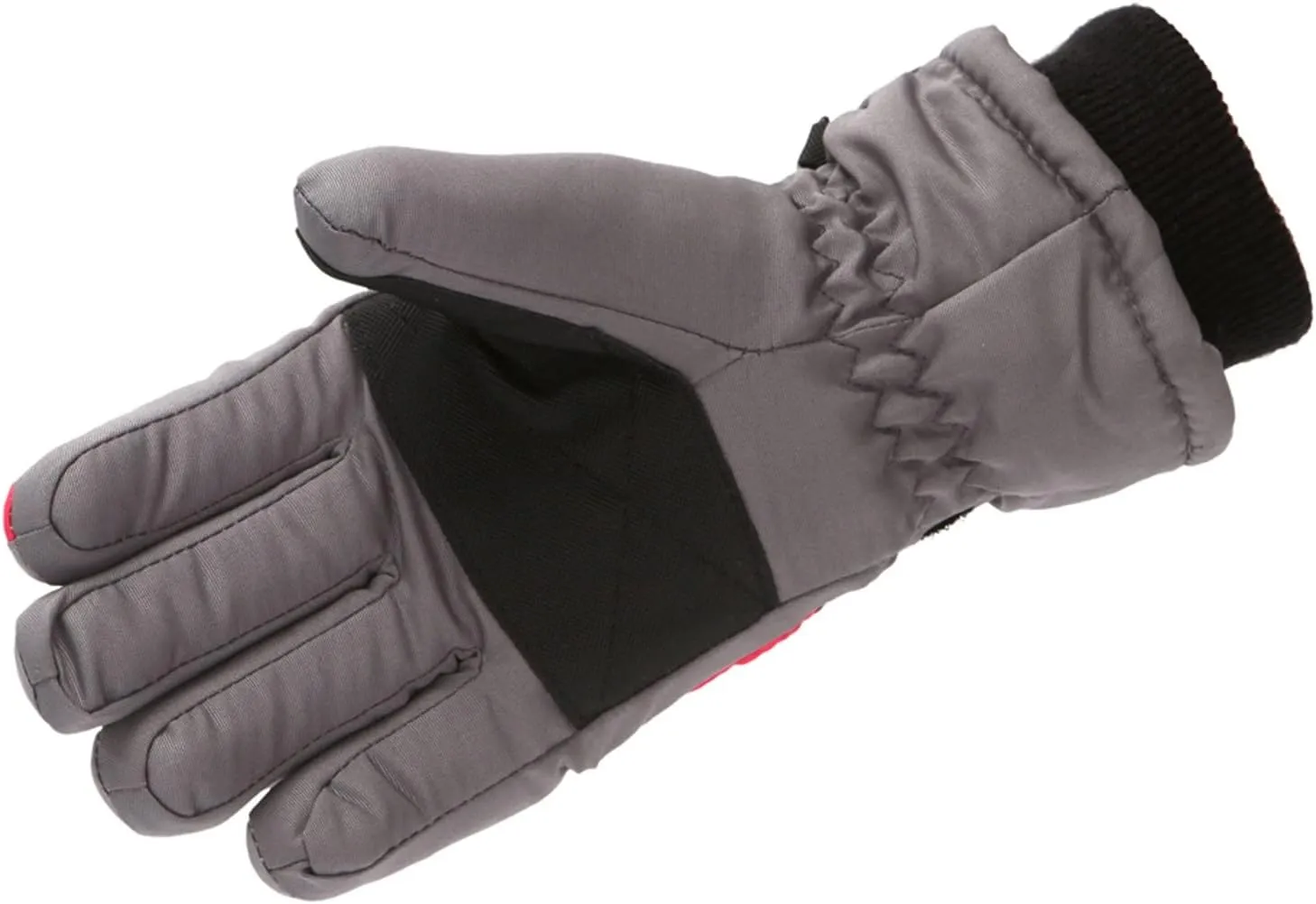 YOLAI Fashion Kids Ski Gloves for Boys Girls Winter Waterproof Insulated Skating Gloves Warm Windproof Mittens 6~15T